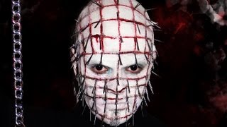 Pin Head - Hell Raiser - Makeup Tutorial!