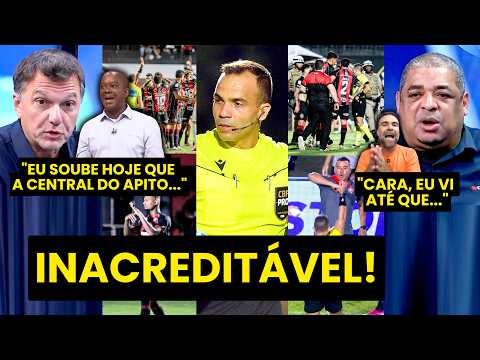 MALUQUICE??? “Cara, EU FIQUEI SABENDO HOJE que…” ARBITRAGEM de VITÓRIA x PALMEIRAS REPERCUTE!