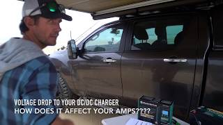 SIZE MATTERS!! How does voltage drop in cable affect the amperage output of a DC/DC charger??