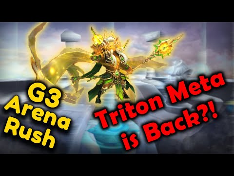 Triton Meta is Back?! G3 Arena Rush - Summoners War