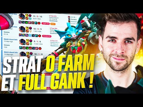 🔥 LA STRAT PERMA GANK DE CE RUMBLE JUNGLE EST WTF !