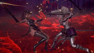 Stellar Blade x Nikke - Boss Challenge: Scarlet hard vs max attack speed suppression build 4K PS5