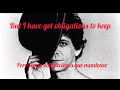 lou Reed don't talk to me about work subtitulos y lyrics