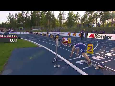 Men's 200m Final - 2019 European Athletics U23 Championships