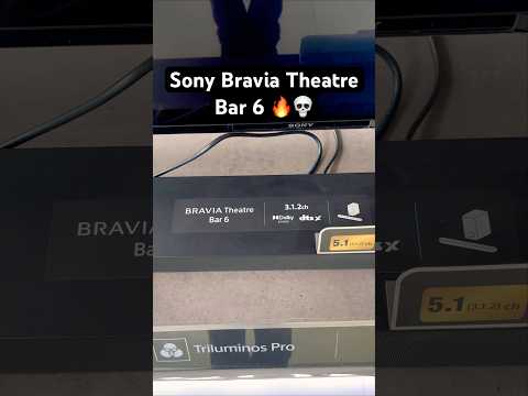 Thumbnail for Sony Bravia Theatre Bar 6 🔥💀 Sony Sound System | Experience Theatre at Home 🔥