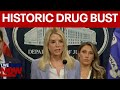 Pam Bondi Announces Largest Fentanyl Bust In US History