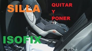 Como quitar y poner silla de bebe ISOFIX
