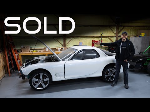 The White FD RX-7 Is Sold!! We Start Work on the Black FD
