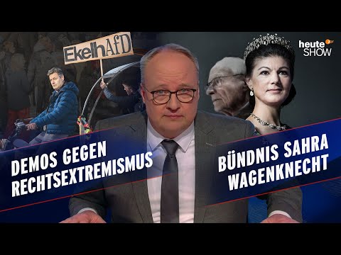 Gegenwind für die AfD – die Chance für Sahra Wagenknecht? | heute-show vom 02.02.2024
