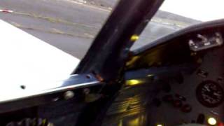 preview picture of video 'Yak-52 lands at Swansea Airport'