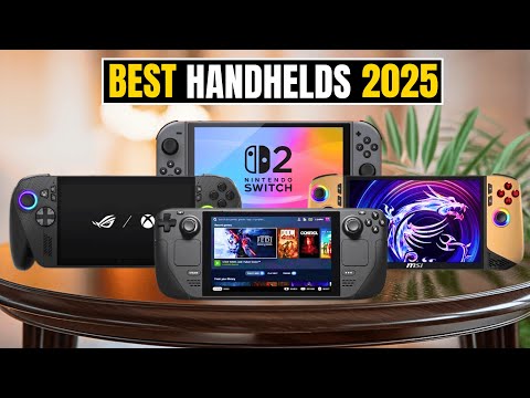 Top 6 Best Handheld Gaming Consoles 2025 | For PC, Xbox & Android