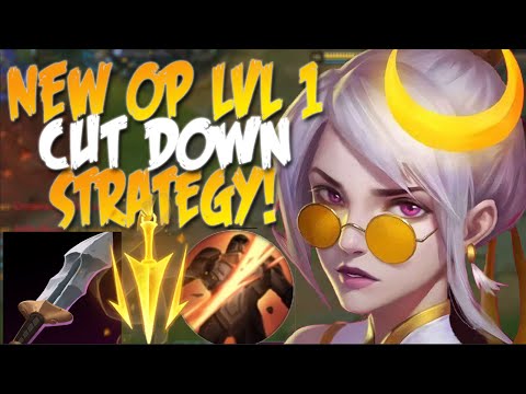 NEW OP LVL 1 VAYNE CUT DOWN STRATEGY! | LEAGUE OF LEGENDS SEASON  2022
