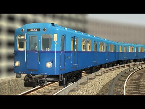 РЕТРО-ПОКАТУШКИ НА МЕТРОВАГОНАХ ТИПА Д ПО БЕРЛИНУ! - GARRY'S MOD METROSTROI