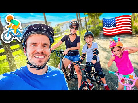 PASSEIO DE BICICLETA EM ORLANDO 🇺🇸 Família Brancoala