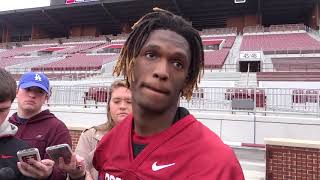 OU WR CeeDee Lamb says he's a lot stronger this year