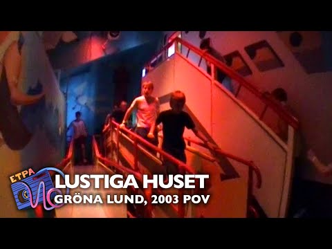 Lustiga Huset (Fun House), Gröna Lund — 2003 POV Walkthrough
