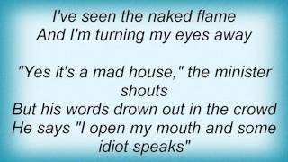 Midnight Oil - Naked Flame Lyrics