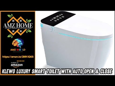 Describing Klewo Luxury Smart Toilet with AUTO Open & Close, Amazon