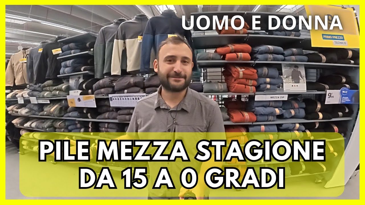 Mid-season fleeces at Decathlon!