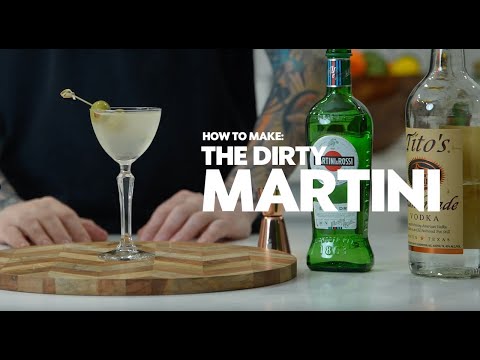 Dirty Martini Cocktail Recipe | Easy to Make