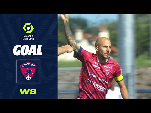 Goal Johan GASTIEN (3' - CF63) CLERMONT FOOT 63 - ESTAC TROYES (1-3) 22/23