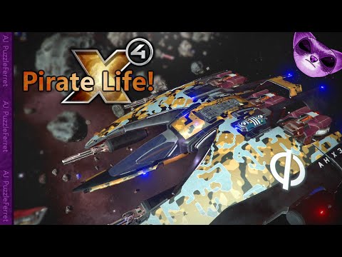 X4 Pirate Life Ep20 - Hunting in Second Contact!