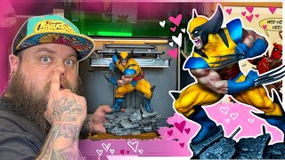 Painting Wolverine 3D Print