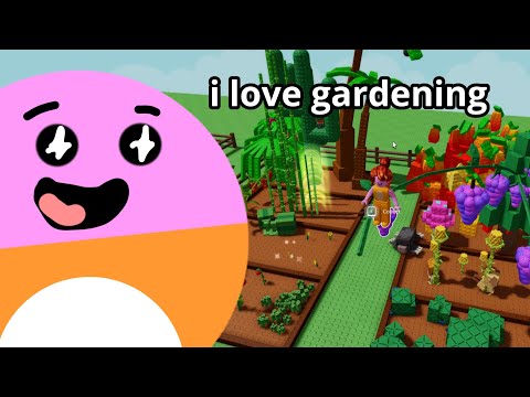 Roblox grow a garden…