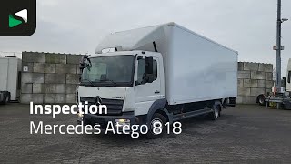 Mercedes-Benz Atego 818 4X2 8tonner Automatic 1500kg Ladebordwand Euro 6 パネルバントラック販売用 - 画像 4 | Autoline JP Mercedes-Benz Atego 818 4X2 8tonner Automatic 1500kg Ladebordwand Euro 6 パネルバントラック | 画像 4 - Autoline