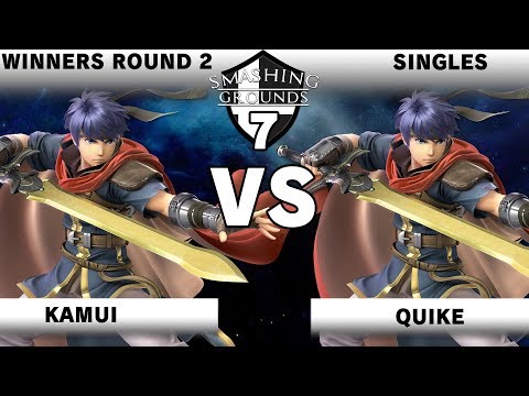 Smashing Grounds 7 -Kamui (Ike) Vs. Quike (Ike) - Winners Round 2 - SSBU