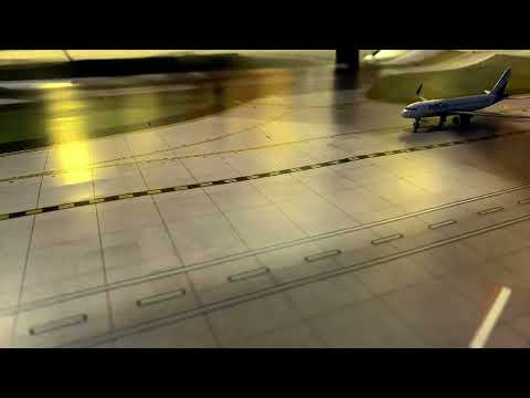 A320N pushback and start-up              Stop motion 1:400 scale