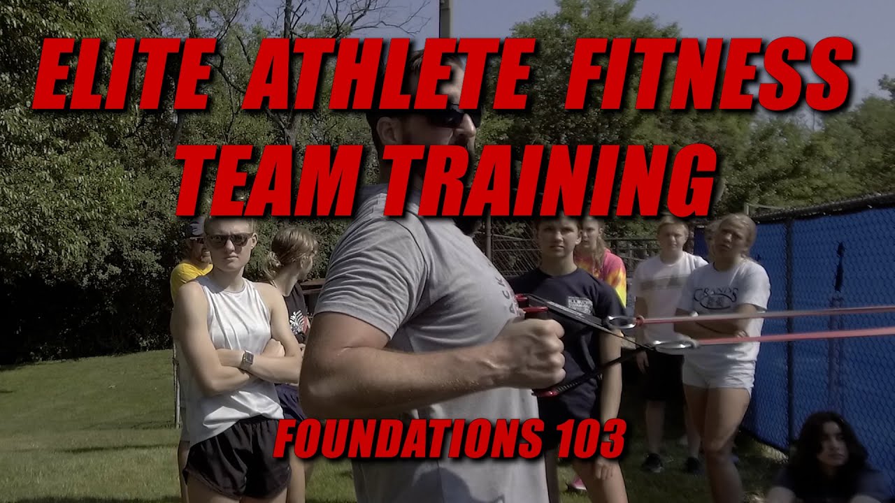 Elite Athlete Strength Training Foundations 3, Resistance Band Exercises, Youth & Adult Athletes