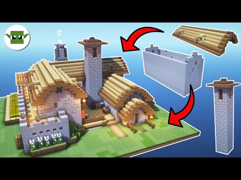 How to Build in an EASY style in Minecraft | Building Tutorial