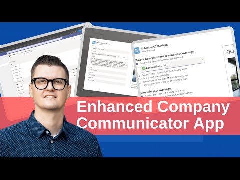 Exploring the Enhanced Company Communicator App