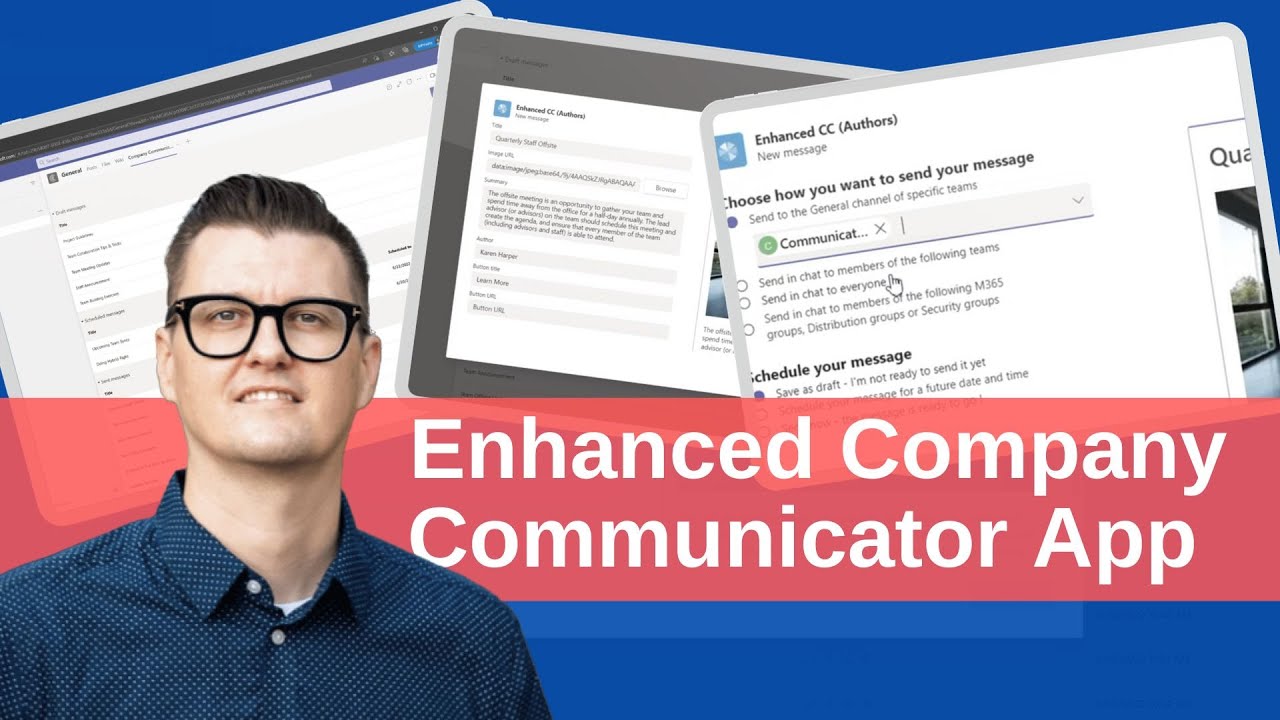 Exploring the Enhanced Company Communicator App