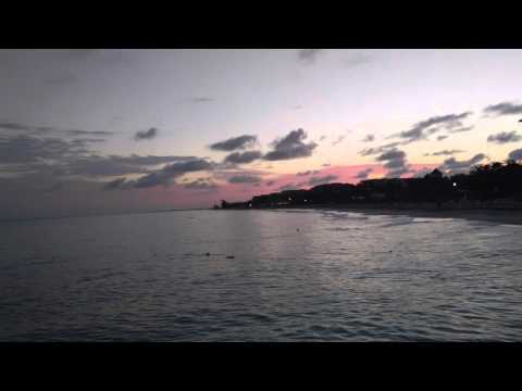 Sunrise in turks and caicos