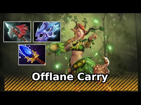 Enchantress Offlane Carry Build, Scepter + Moon Shard | Dota 2 New Meta Highlights Immortal Rank