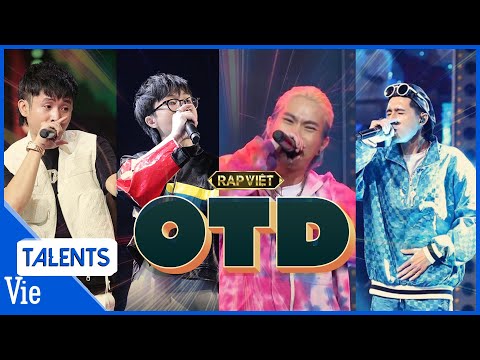 OTD Gang để lại dấu ấn với 4 thành viên khuấy đảo Rap Việt | Seachains, Ricky Star, Lăng LD, Obito