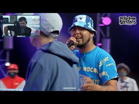 PAPO REACCIONA A ACERTIJO VS PEPE GRILLO FMS CHILE JORNADA 7 2021