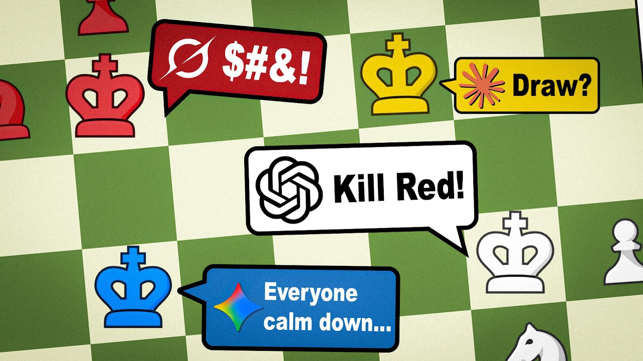 I Forced 4 AIs to play 4 Player Chess...(it was bad)