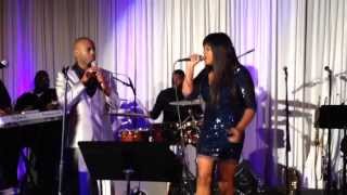 Shanice and B Slade Singing Just A Game