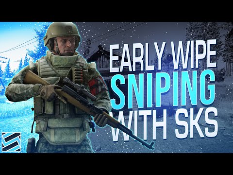 Early Wipe Sniping with the SKS - Escape from Tarkov