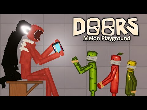 Roblox Doors Hotel Update In Melon Playground | People Playground Mod