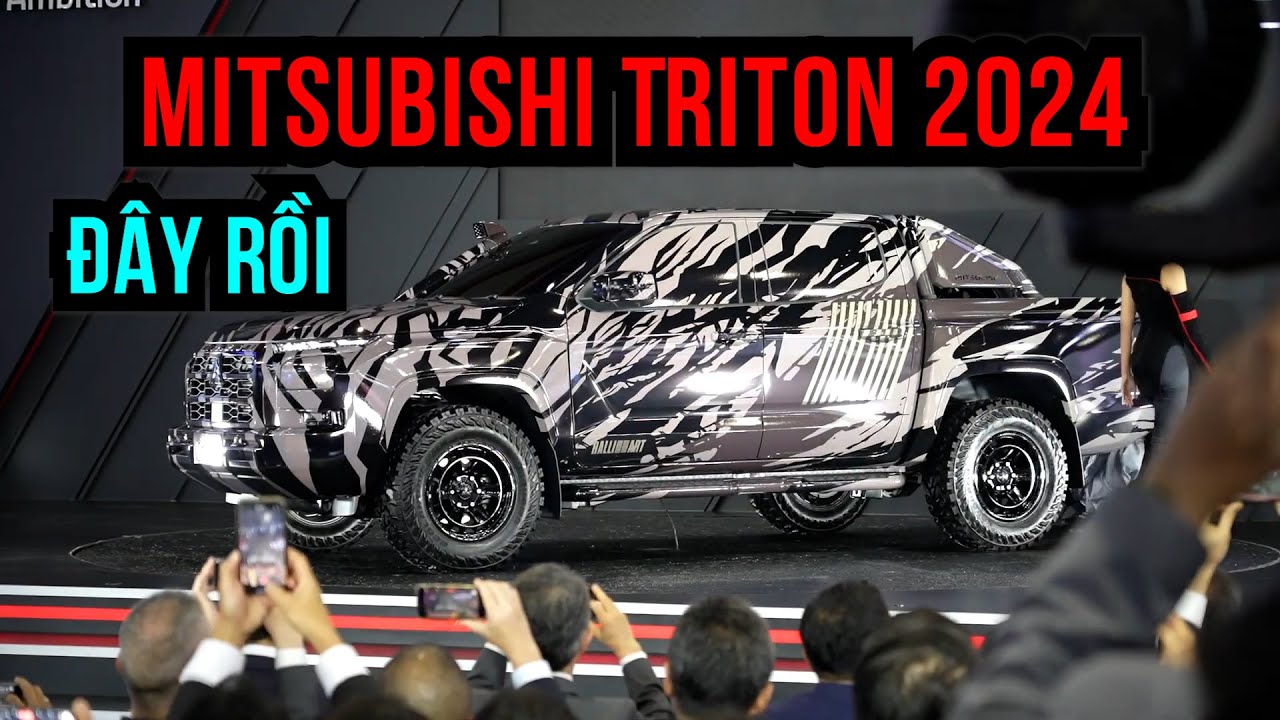 Xem trước thiết kế của Mitsubishi Triton thế hệ mới vừa ra mắt