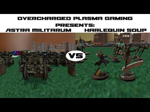 Astra Militarum vs Harlequin Soup | 40k Competitive Battle Report | 2000 point ITC Mission 1