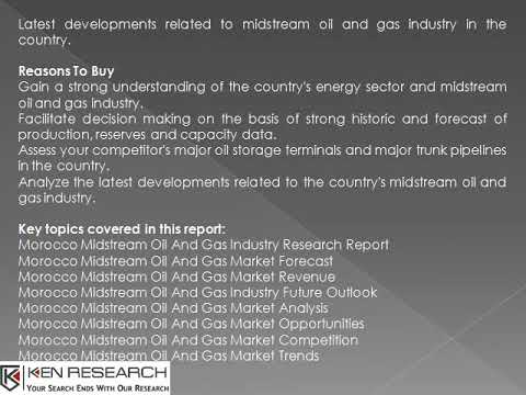 Morocco Midstream Oil And Gas Market Forecast, Market Revenue, Future Outlook- Ken Research