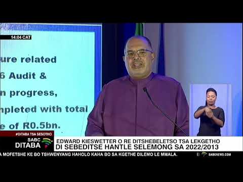 Edward Kieswetter o re ditshebeletso tsa lekgetho