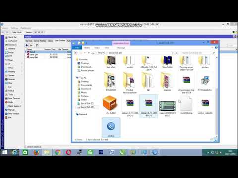 Tutorial Setting Voucher Hotspot  Mikrotik Using Winbox And VMware  Workstation 12