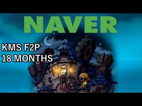 NAVER Account: 18 Months of KMS Free to Play Progression (Equips & Stats)