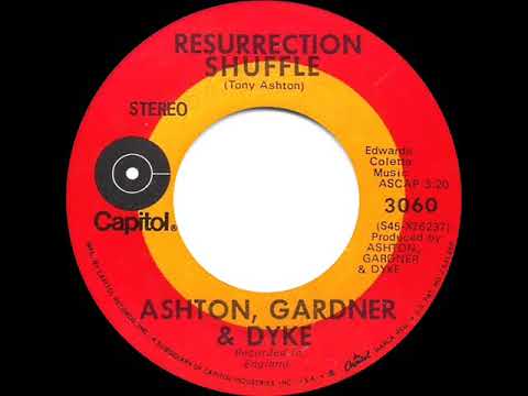 1971 HITS ARCHIVE: Resurrection Shuffle - Ashton, Gardner & Dyke (stereo 45)